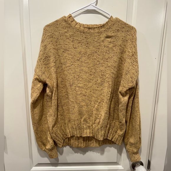 Free People Marled Mustard Knit Sweater Set - Picture 2 of 5